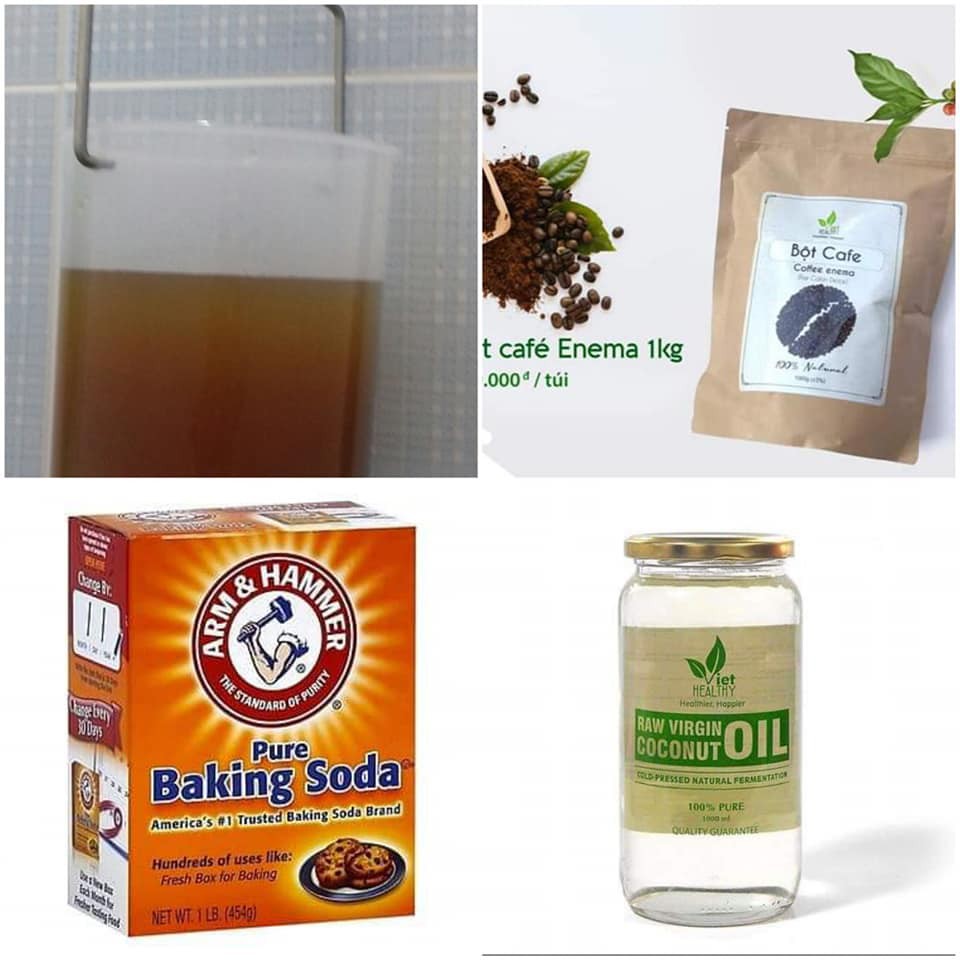 Bột cà phê enema 1000g Viet Healthy nguyên chất hữu cơ, detox thải độc ruột và đại tràng | BigBuy360 - bigbuy360.vn