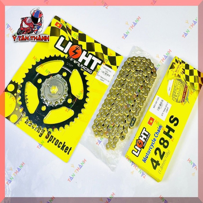 Nhông sên đĩa light exciter 150 14T-42T MS707