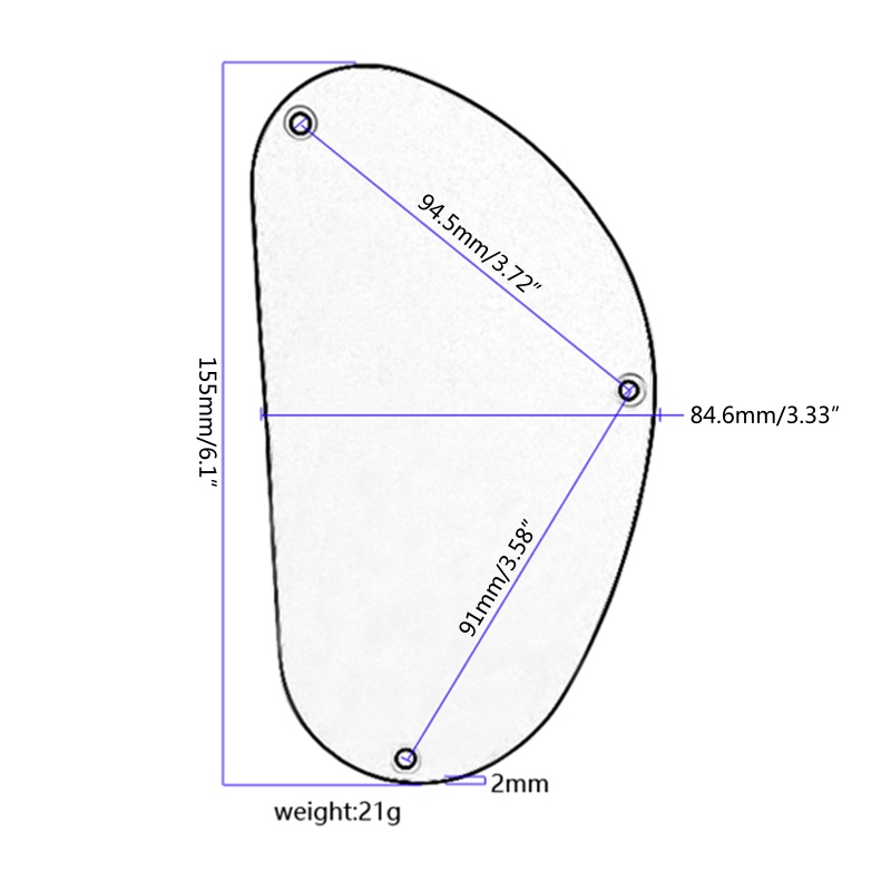 Vỏ Bọc Màu Đen Chuyên Dụng Cho Đàn Guitar Bass Điện