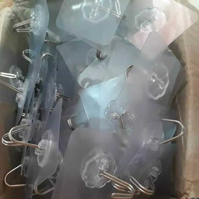 [Giá sỉ] Combo 100 móc dán chịu lực