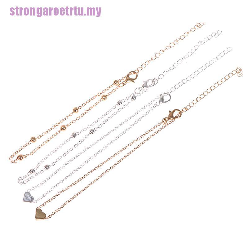 Lắc Chân Hai Lớp Hình Trái Tim Thời Trang Cho Nữ | BigBuy360 - bigbuy360.vn