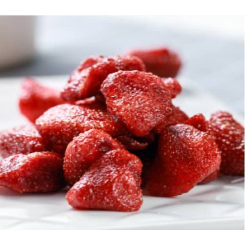 Dâu tây sấy dẻo không đường, Dâu tây sấy nguyên vị chua ngọt không đường Bảo Quân