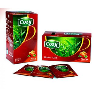Trà Túi Lọc (Cozy Đào 25 x 2 GR/50 GR)