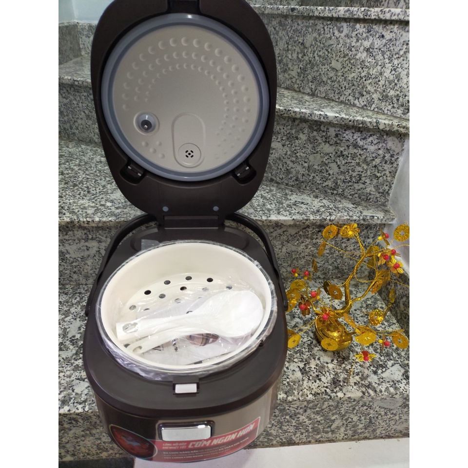 Nồi cơm điện tử Sunhouse MAMA SHD8915 dung tích 1.5L lòng nồi dày chắc giữ ấm lâu
