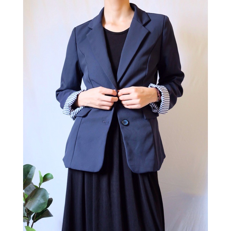 Blazer hàn siêu phẩm-BLA001