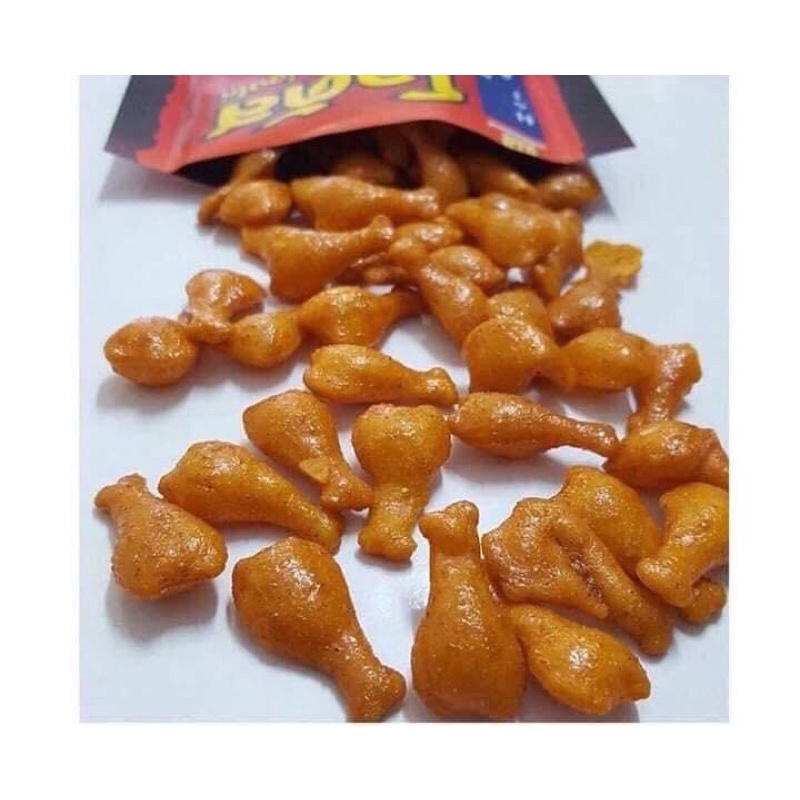 [Date: 09/2022] Snack Đùi Gà Cay Dorkbua Lotus Thái Lan - Gói 50gr