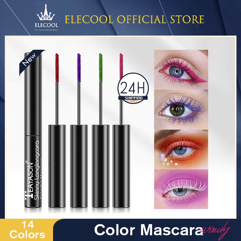 Mascara nhiều màu sắc thiết kế vỏ đính kim cương giả độc đáo
 | BigBuy360 - bigbuy360.vn