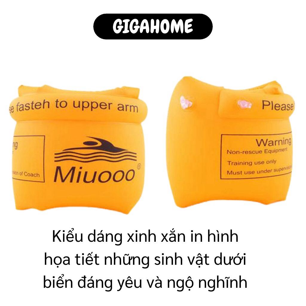 Phao bơi  GIÁ VỐN] Phao tay tập bơi Miuoo cho bé dẻo dai và an toàn 4087