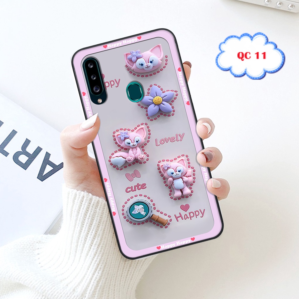 Ốp Samsung A20s in hình hoạt hình cute, dễ thương , đáng yêu