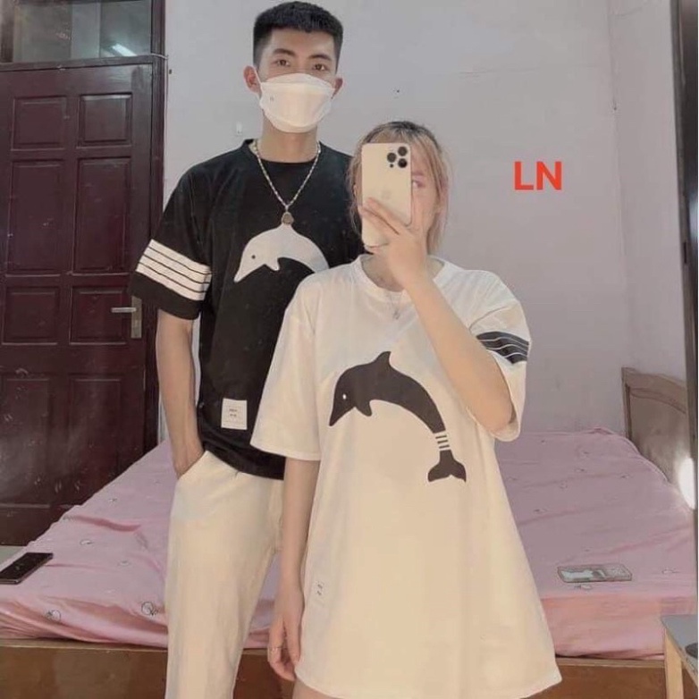 Áo phông ba vạch cá LN11 0422