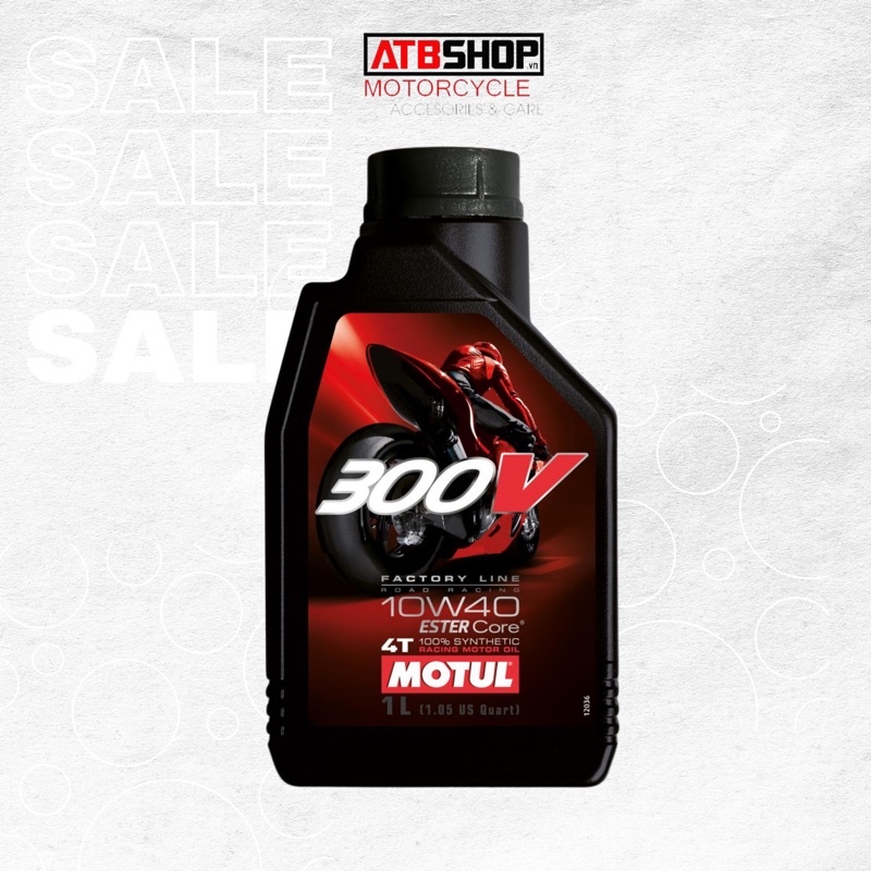 Dầu Nhờn Motul 300V 10W-40 Châu Âu ( tem 3 lớp)