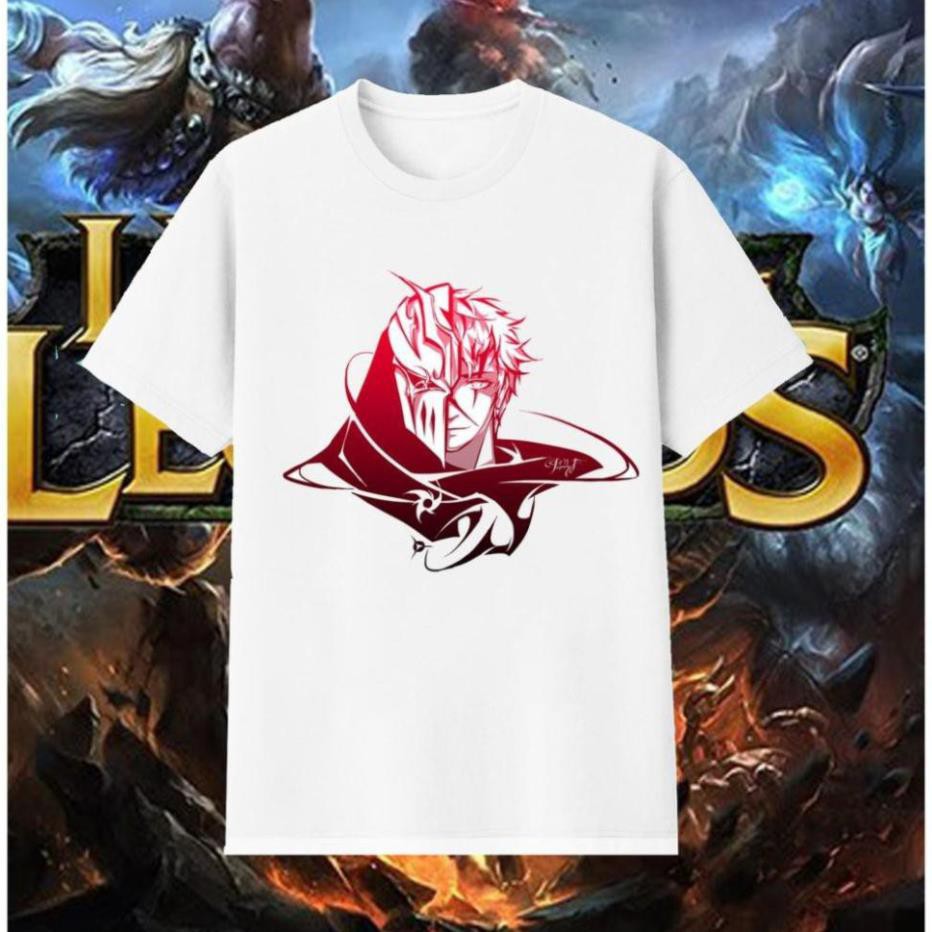 Áo thun liên minh huyền thoại cực đẹp, áo league of legends, vải cotton mát mịn, áo yasuo, áo game thủ, hình in đẹp, bền