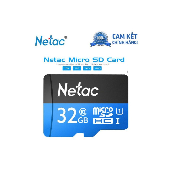 THẺ NHỚ 32G NETAC - Bảo hành 5 năm