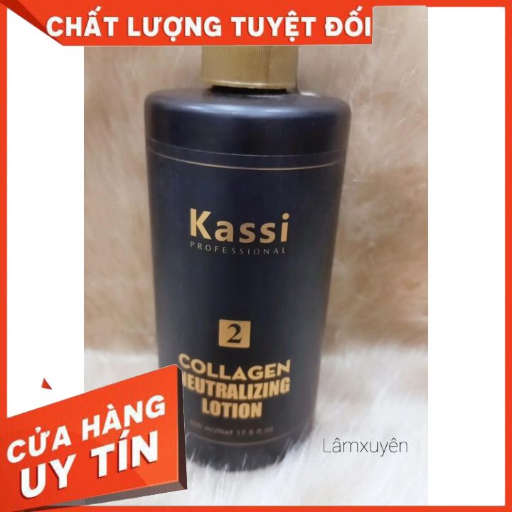UỐN NÓNG THÔNG MINH KASSI DELUXE 500ML*2 KHÔNG HÔI KHÔ TÓC