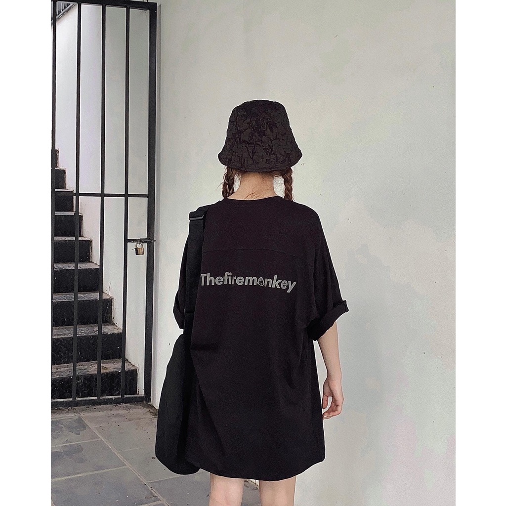 T-shirt thefiremonkey cotton ss22 phản quang