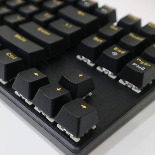 [Mã ELMS5 giảm 7% đơn 300K] BÀN PHÍM CƠ METOO ZERO TKL FULL BLACK BLUE SWITCH