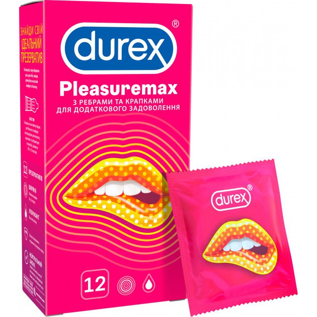 Bao cao su Durex Pleasuremax Hộp 12 chiếc - BigBull Shop