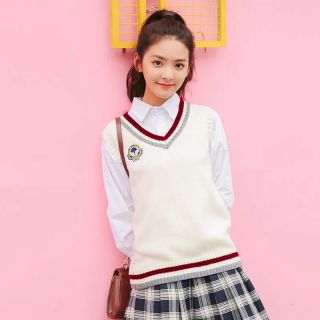 Áo len gile Hàn Quốc cực đẹp