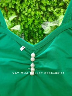 Váy múa ballet dây kép đan lưng (có sỉ từ 5c)