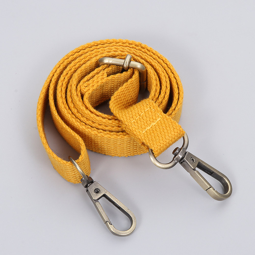 Dây Đeo Túi Xách Thời Trang Bằng Vải Canvas Bền Màu 130cm