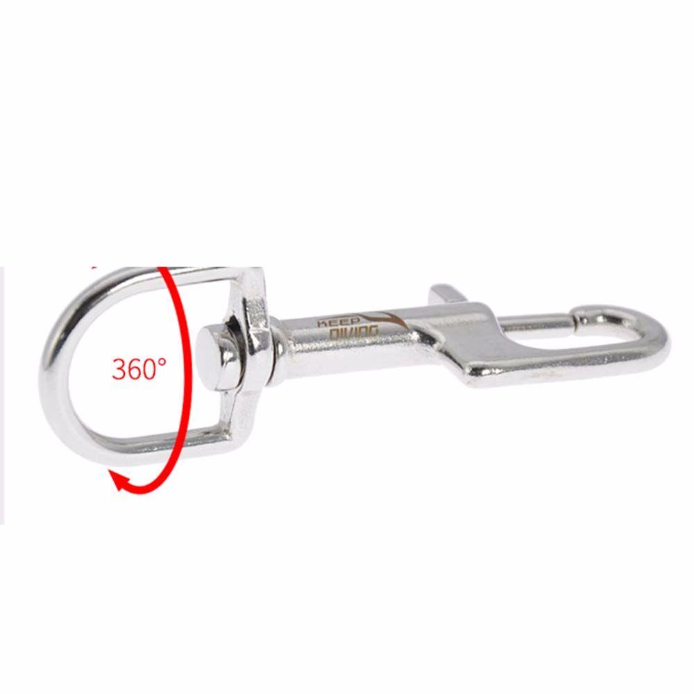 Móc Khóa Càng Cua 316 90MM Bằng Inox Chuyên Dụng