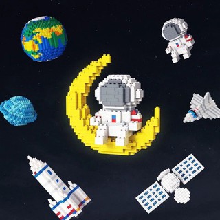Tương thích với Lego vi hạt lắp ráp khối xây dựng, đồ chơi giáo dục ba chiều cho trẻ em, quà tặng trang trí dạ qua