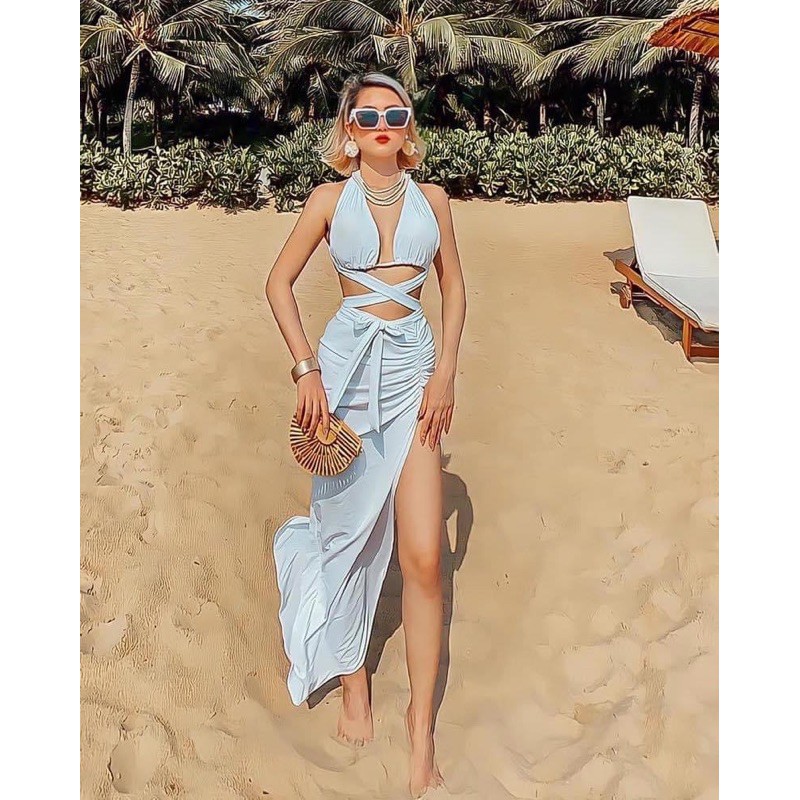 set 3 món bikini đồ bơi 3 mảnh kèm quần chip | BigBuy360 - bigbuy360.vn