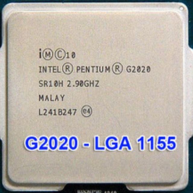 Bộ xử lý Intel® Pentium® G2020