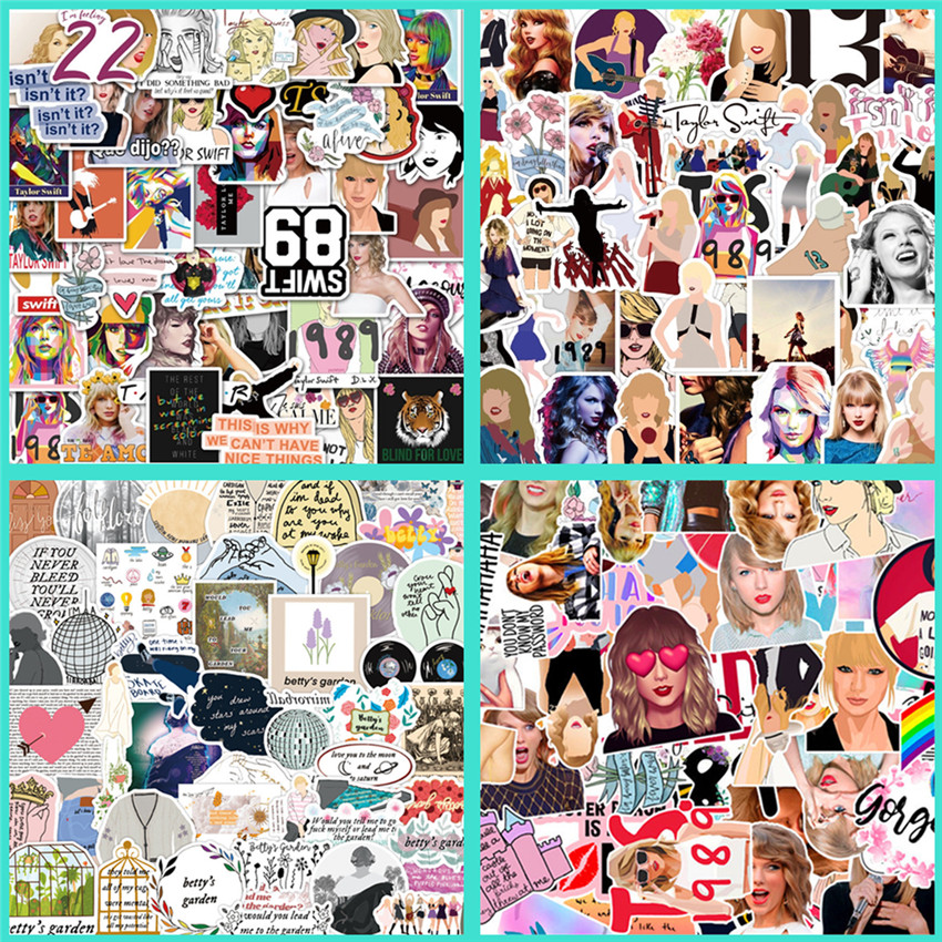 ❉ Taylor Swift - Popular &amp; Country Music Singer Stickers ❉ 1Set Superstar DIY Fashion Decals Doodle Stickers