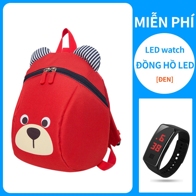 【Đồng hồ LED miễn phí】Balo Học Sinh Tiểu Học Dành Cho Bé Trai , Bé Gái - Cặp Học Sinh Tiểu Học Từ Lớp 1 Đến Lớp 5