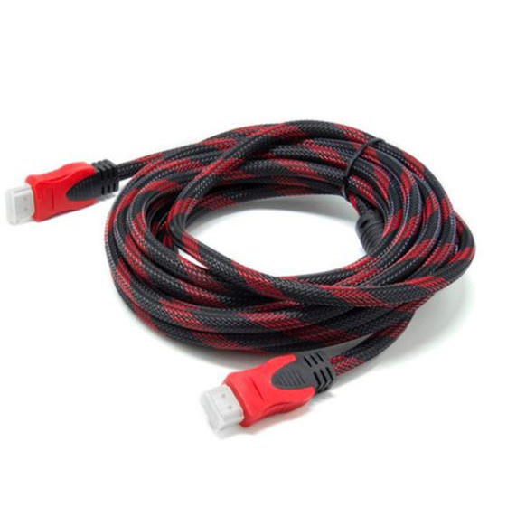 Cáp HDMI bọc lưới, có lọc chống nhiễu, Hỗ trợ tối đa FULL-HD