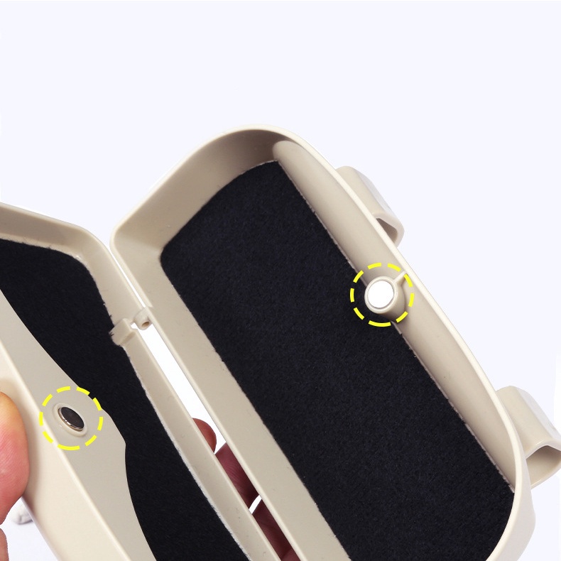 Hộp Đựng Kính Mát/Kính Mát 3 Màu Dày 39mm Cho Xe Hơi