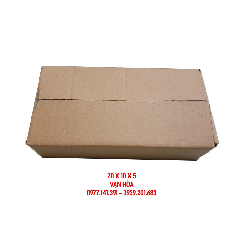 [Hoả Tốc Q10] Bộ 20 hộp carton trơn size 20x10x5 cm