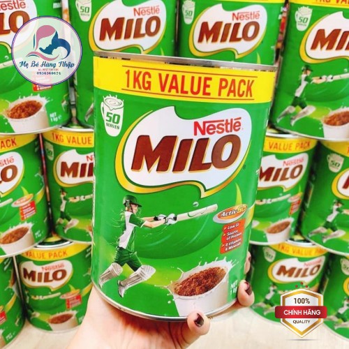 Milo Úc Nestle Chính Hãng 1kg