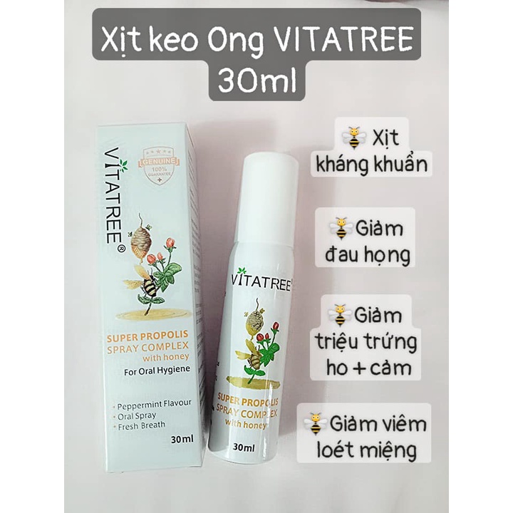 XỊT KEO ONG VITATREE