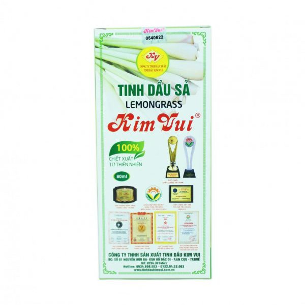 Tinh Dầu Sả - Kim Vui - 80ML