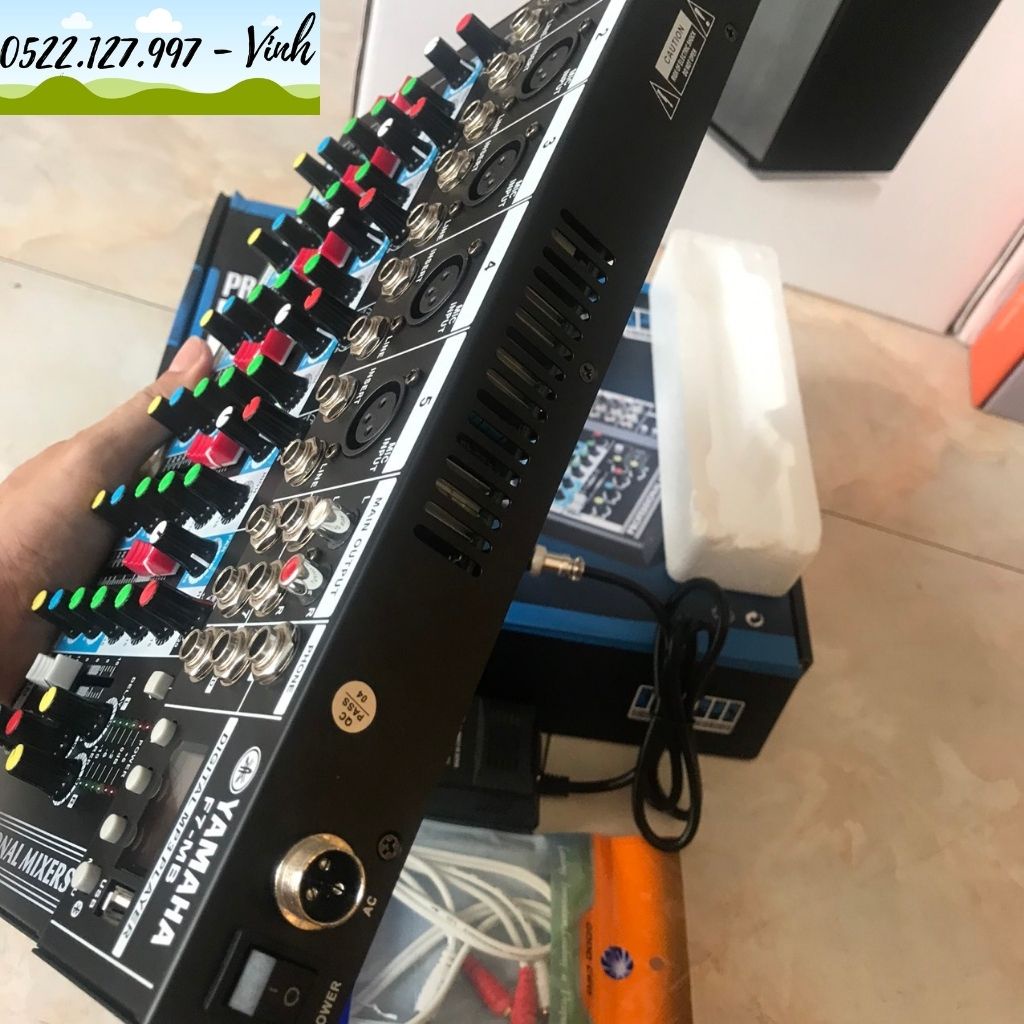 Mixer F7 MB Bluetooth - Thiết Bị Livestream 2022 - tặng kèm dây hoa sen - Gia Khang Electronics