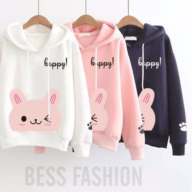 Áo Hoodie Nữ 6.6 Bess - Women 's Happy Cat