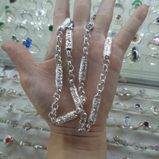 Dây chuyền bạc nam