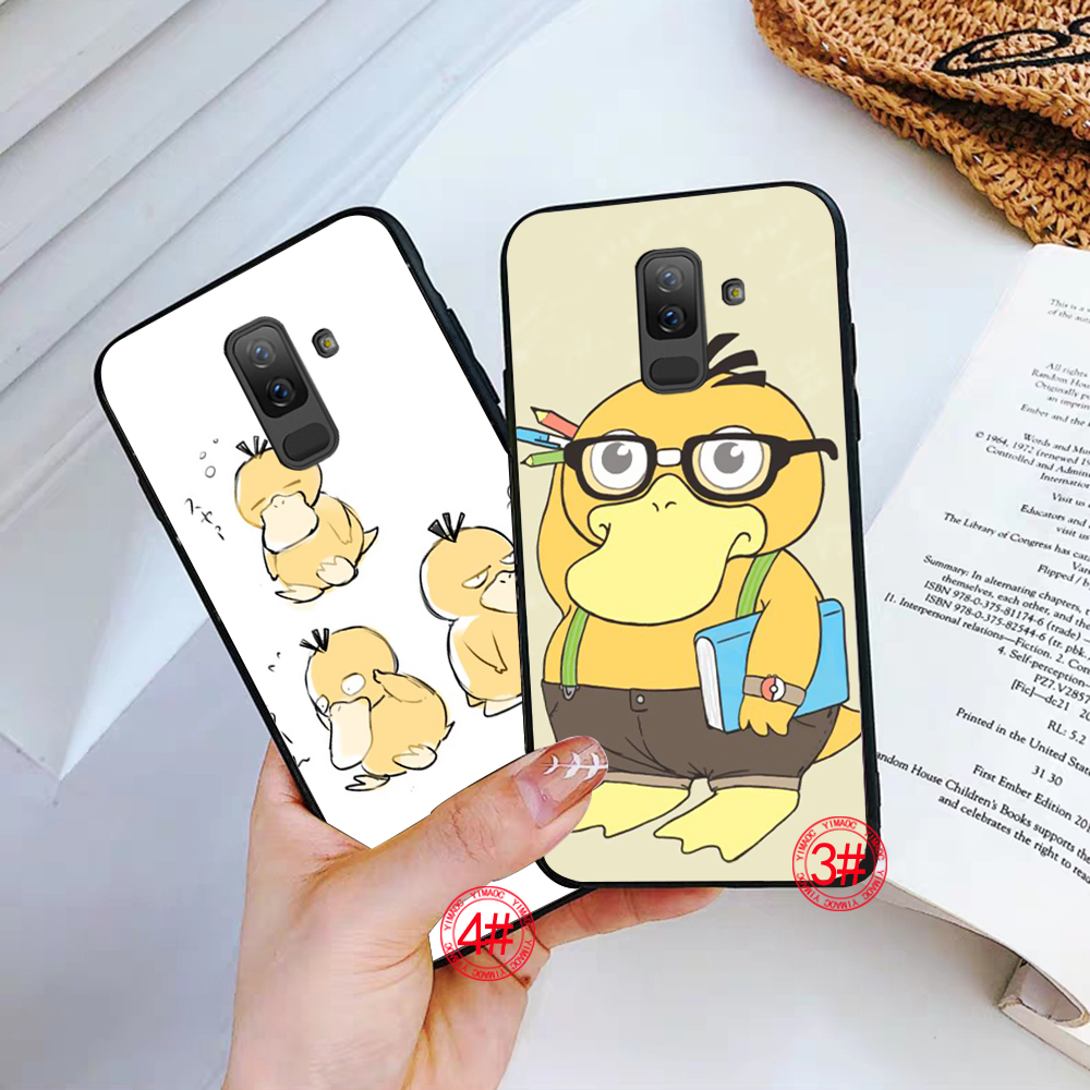 Ốp Điện Thoại Dẻo Họa Tiết Hoạt Hình Pokémon Dễ Thương Cho Samsung A3 A5 A6 Plus 2018 A8 A9 116u