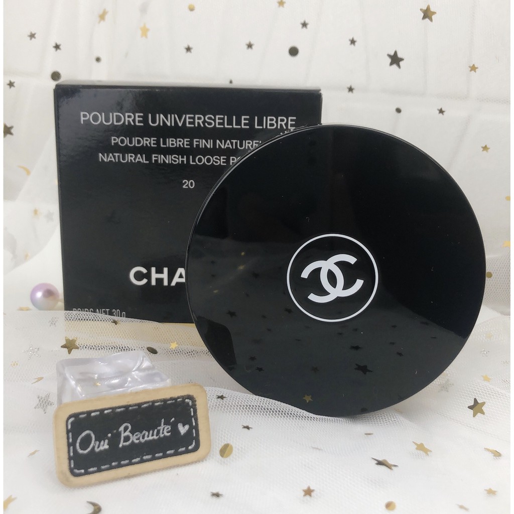 Phấn phủ Chanel Poudre Universelle Libre, phấn bột sáng da kiềm dầu màu 20 30g Ouibeaute