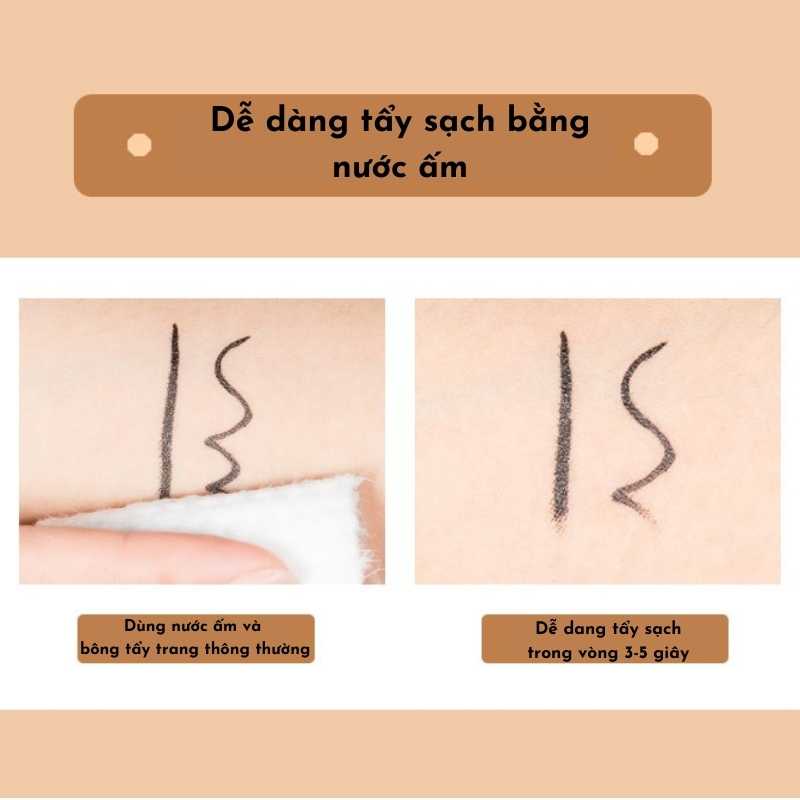 Kẻ Mắt Sắc Nét Siêu Mảnh Gogo Tales Slender Beckoning Eyeliner 0.6ml