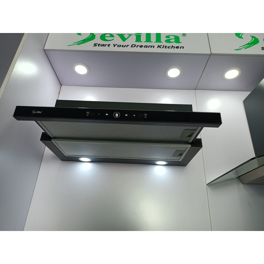 Máy hút mùi Sevilla SV-700B Pro - BH 5 năm - Cảm ứng Vẫy tay - Đổi mới trong 30 ngày