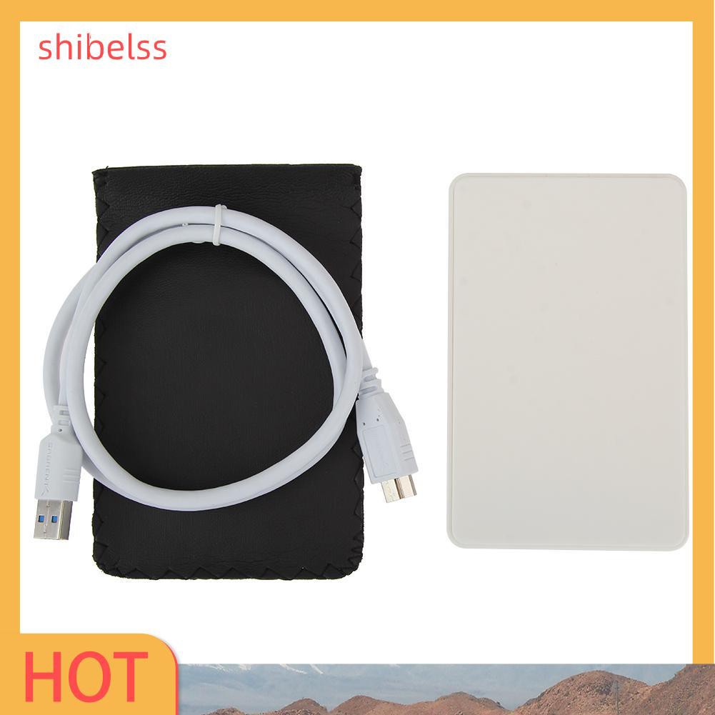 Hộp Đựng Ổ Cứng Di Động Shibelss 2.5in Usb 3.0 Sata Hd Ốp | BigBuy360 - bigbuy360.vn