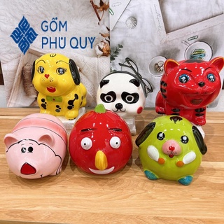 Lợn Đất, heo đất 🎁 Gốm Sứ Bát Tràng 🎁 heo đất tiết kiệm, ống heo quà tặng,decor GOMPHUQUY
