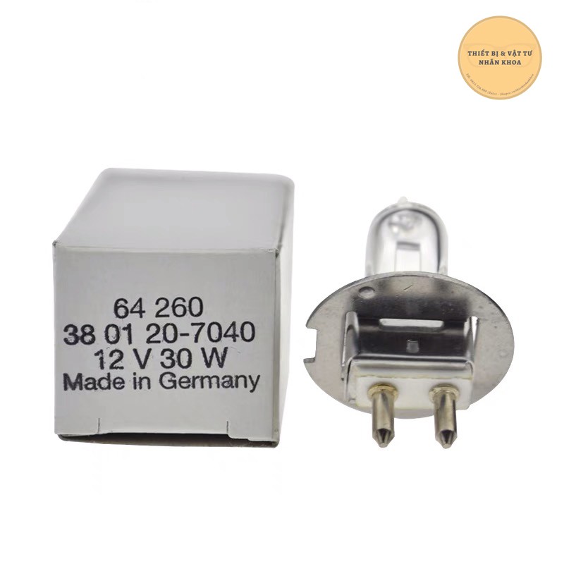 Bóng Đèn Khe, Sinh Hiển Vi Khám Mắt 12V 30W [64260 - HLX-6] | Osram, Zeiss, 66VISION và các sản phẩm tương tự