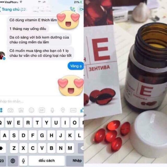 Chính Hãng - Vitamin E đỏ Nga 270mg | BigBuy360 - bigbuy360.vn