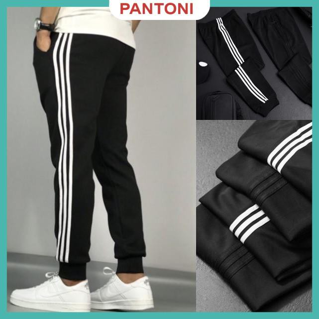 Quần thể thao nam nỉ cao cấp dày dặn 3 sọc kiểu dáng trẻ trung năng động(QNTT) | BigBuy360 - bigbuy360.vn