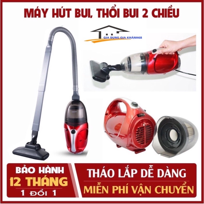 MÁY HÚT BỤI MINI CẦM TAY 2 CHIỀU VACUUM CLEANER JK8 VÀ HDA