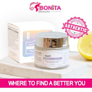 Mặt Nạ Ngủ & Kem Dưỡng làm đều màu da, làm mờ vết thâm nám 2 Trong 1 Klairs 90ml Freshly Juiced Vitamin E Mask